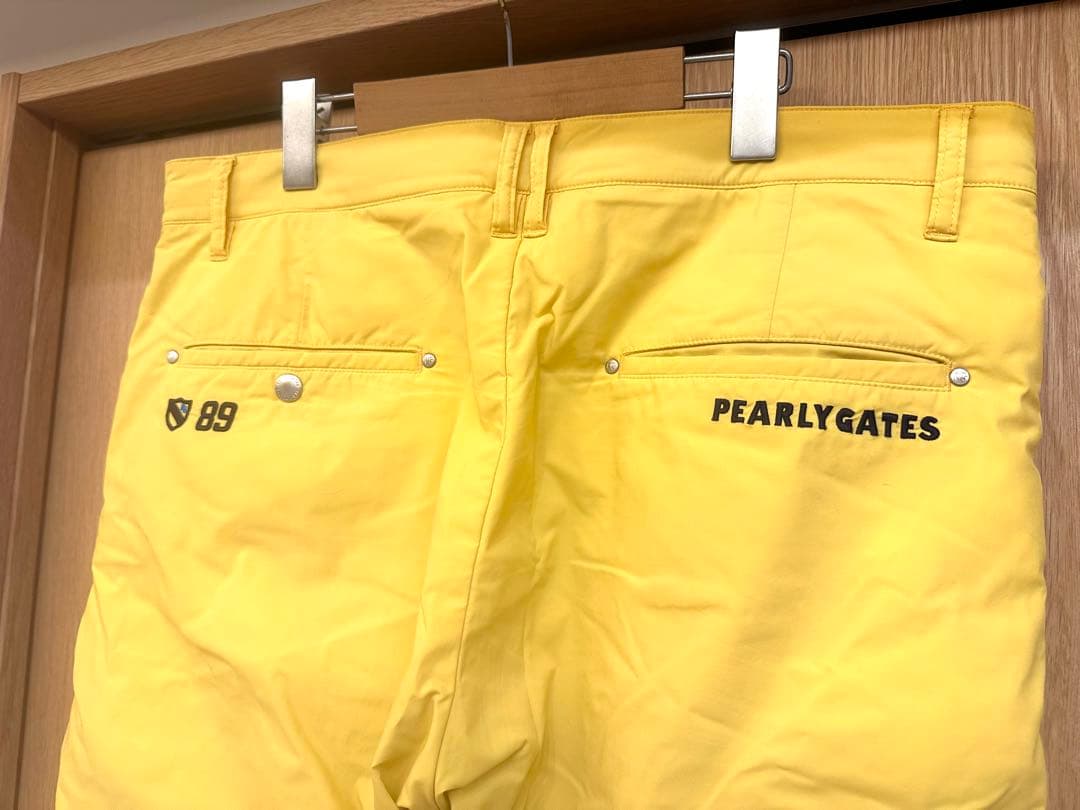 美品/パーリーゲイツ 防寒 中綿 蓄熱 ゴルフパンツ サイズ7 ダウンパンツ