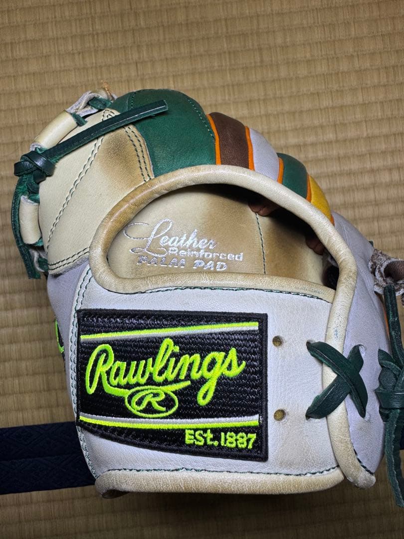 ローリングス　オーダー軟式グラブ　オーダーグローブ　左投げ用　左利き用　左