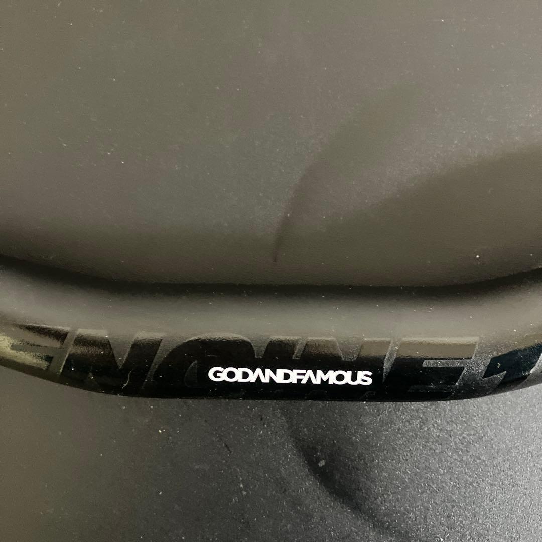 God&Famous×ENGINE11 コラボ ハンドルバー レア
