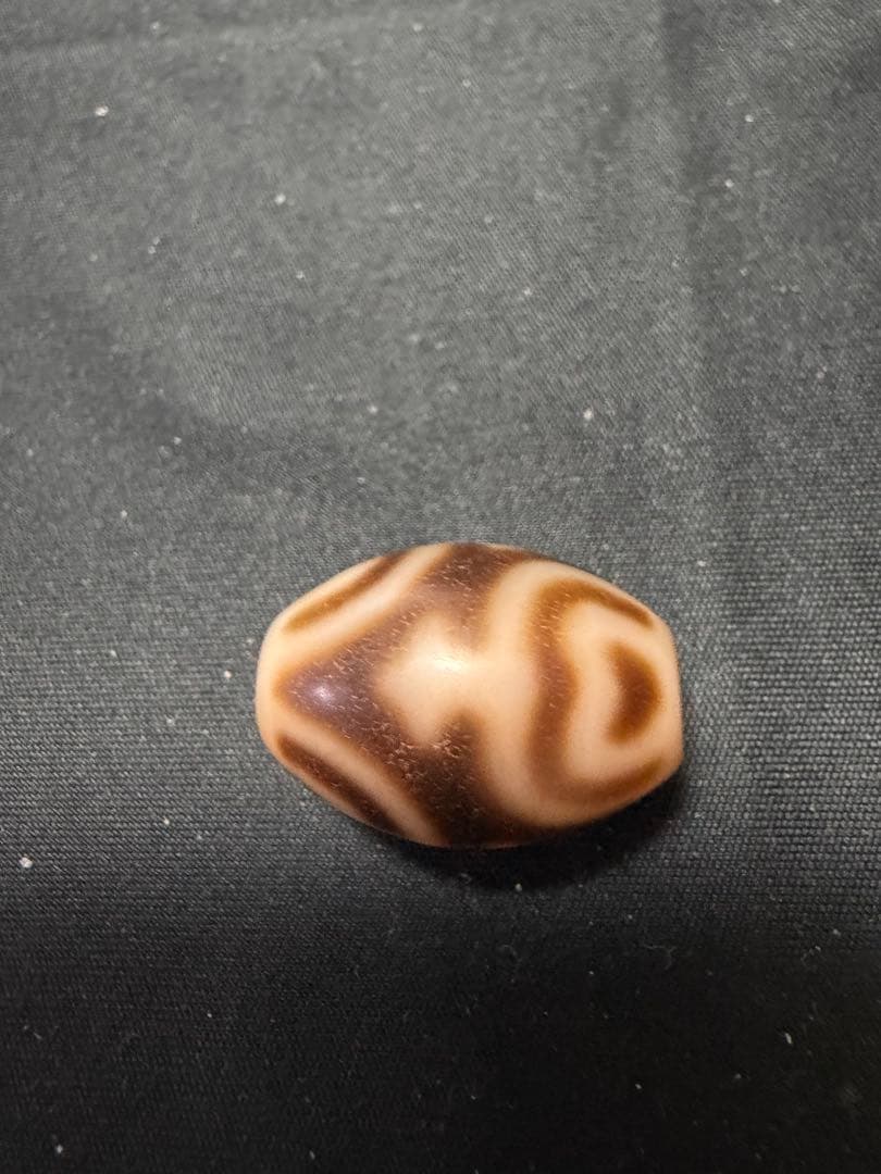 良品天珠‼️西蔵老礦紅朱砂蓮華宝瓶天珠