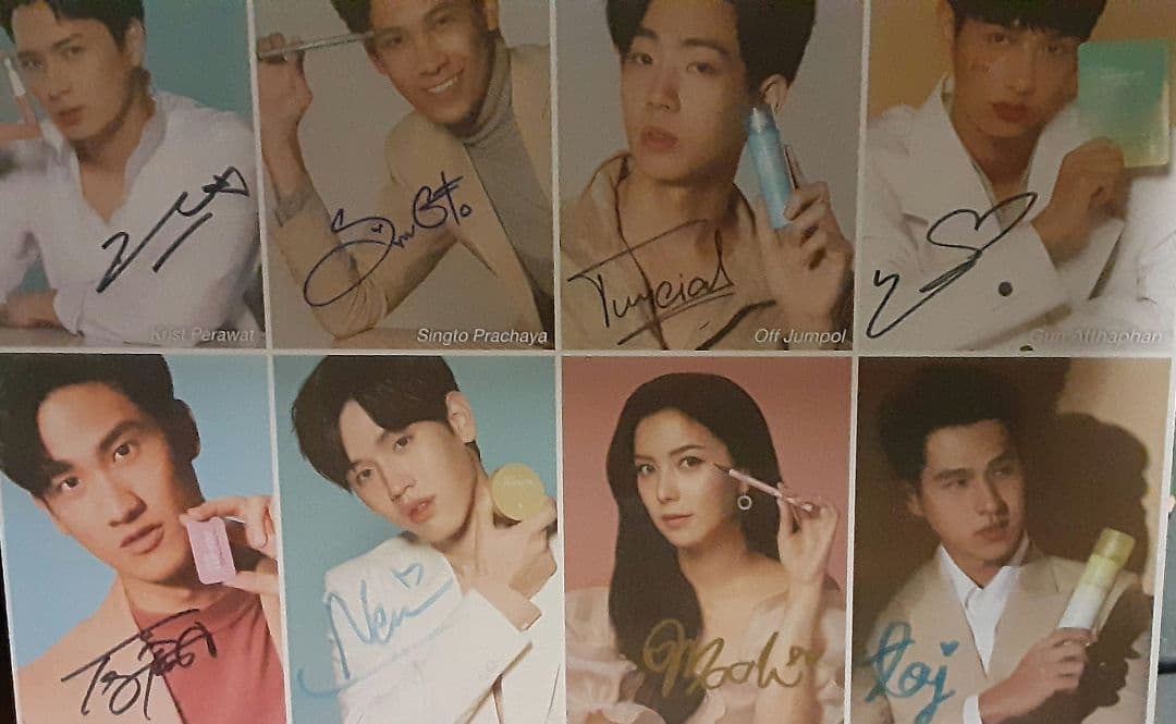 idolo boxsetサイン　taynew offgun krirtsinto