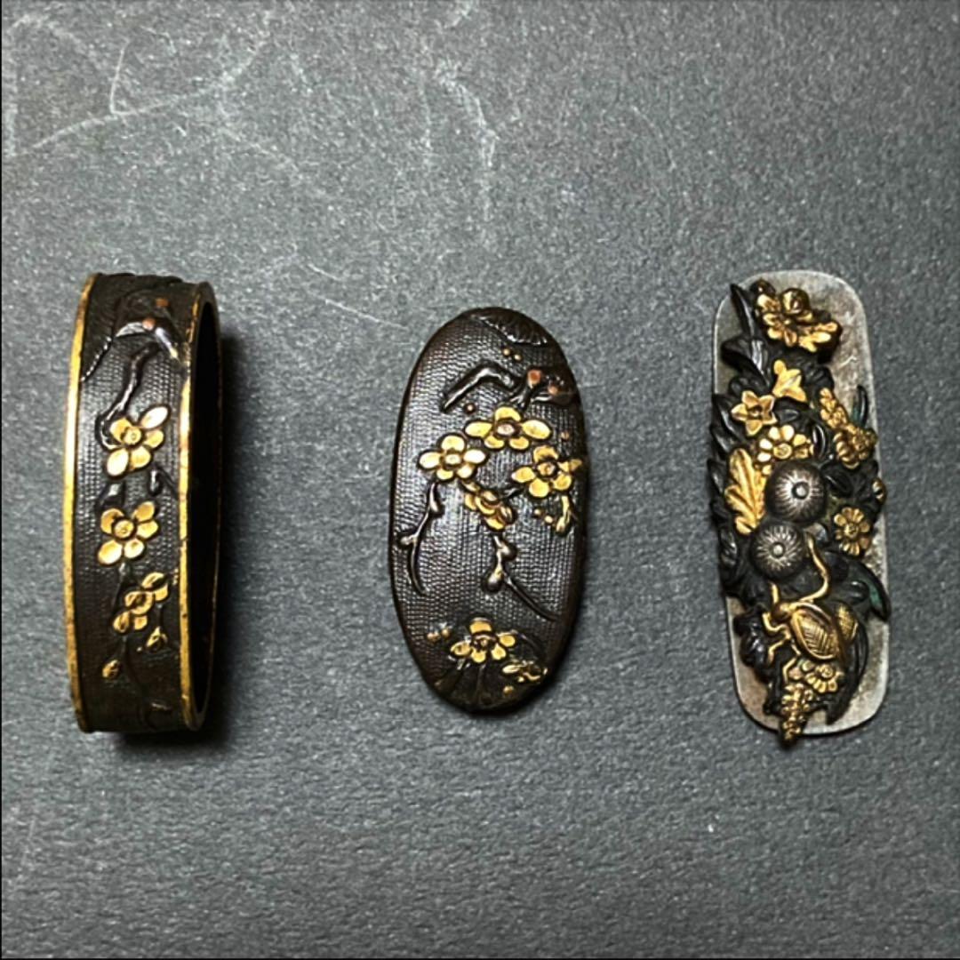 鍔　日本刀　縁頭　武具　刀　コレクション　江戸