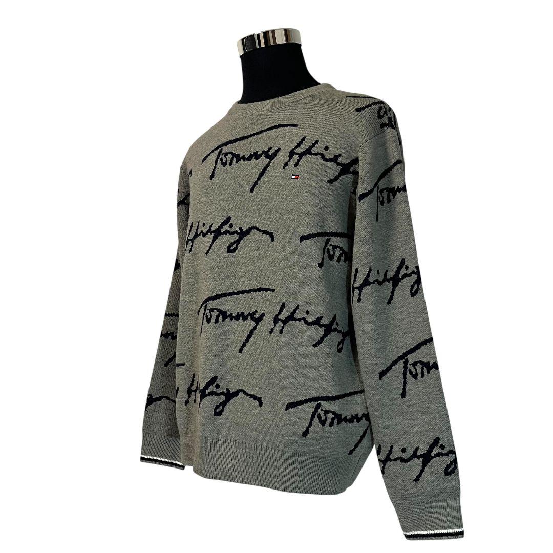 【美品✨️】【XL】  GOLF 総柄 ニット メンズ