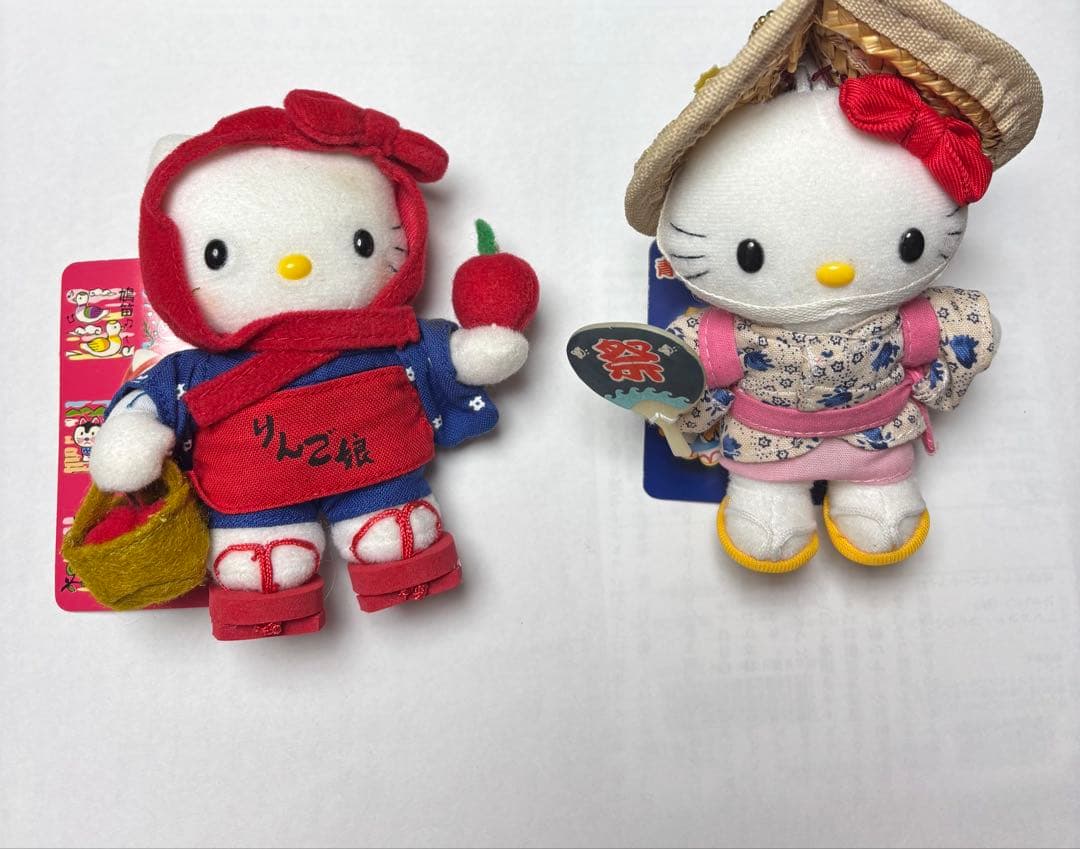 【レア】みちのくキティ物語 ご当地キティ 青森 りんご娘　ねぶた祭り