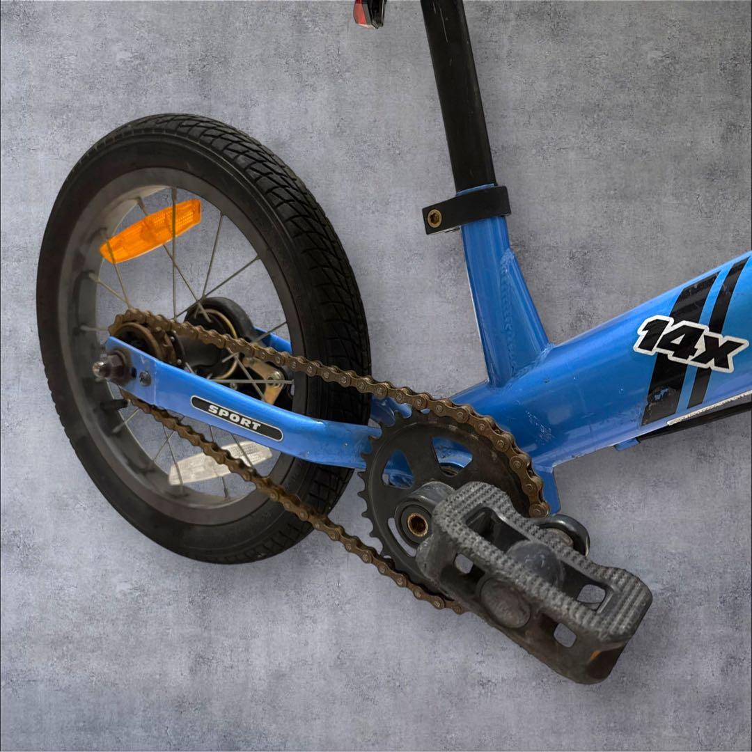 美品✨STRIDER 14x ストライダー 14インチ ペダル付き ブルー