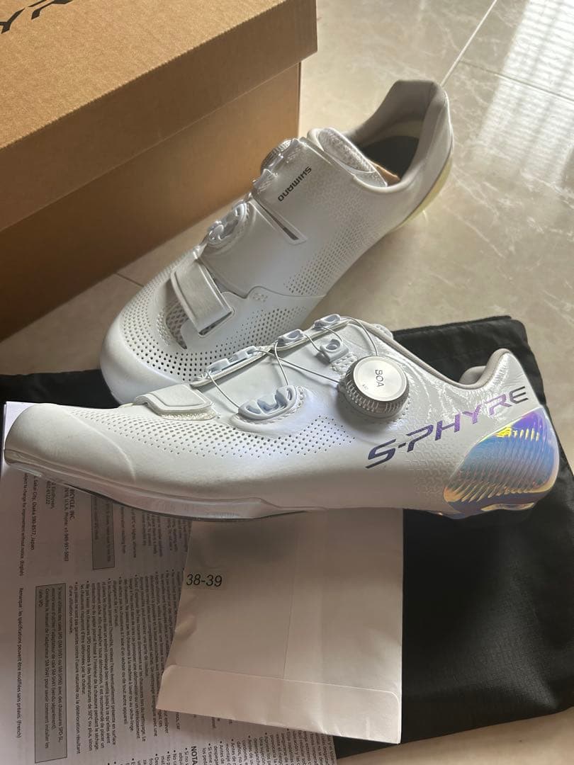 S-PHYRE ホワイト シューズ shimano シマノRC9