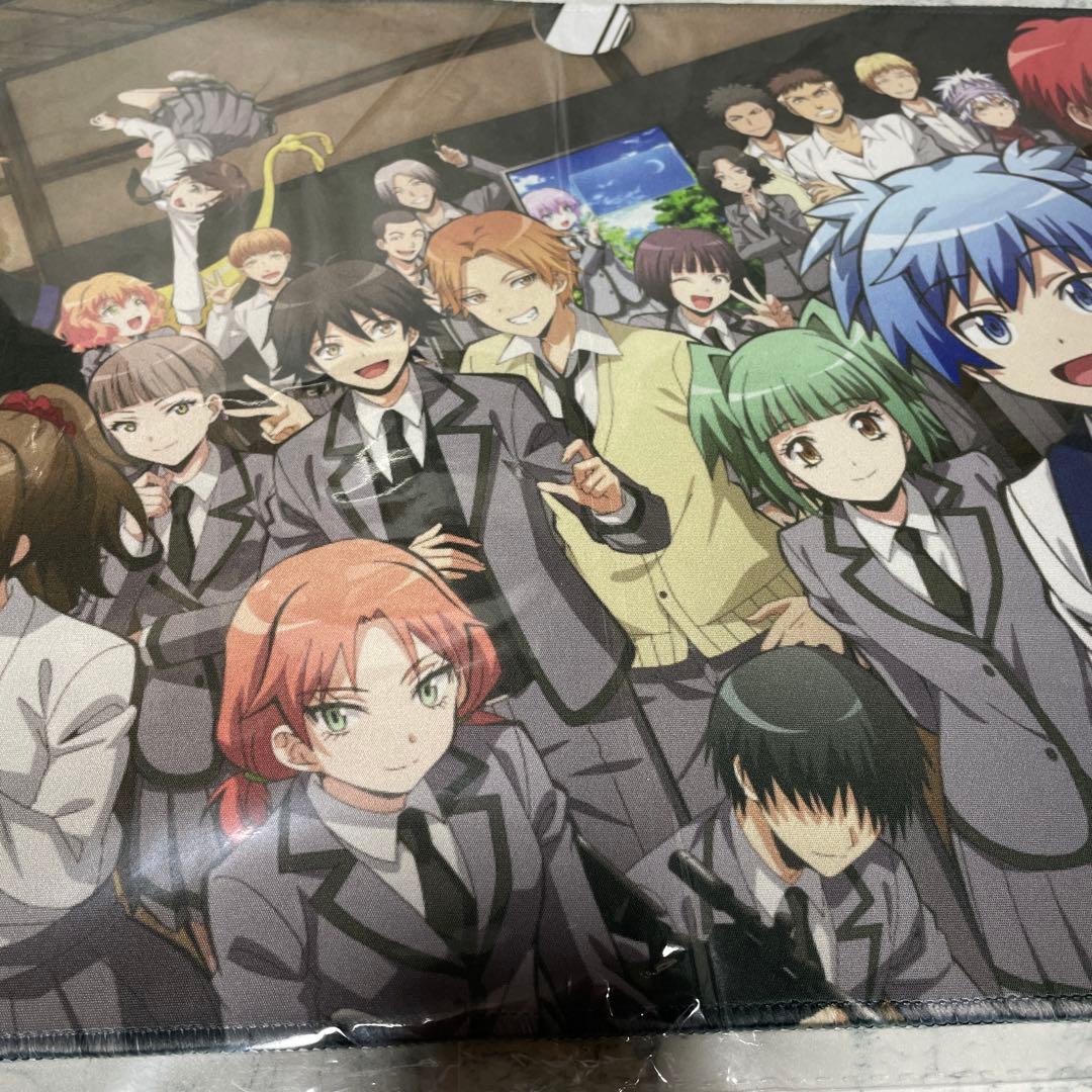 暗殺教室　デスクマット　フジテレビ　再放送エンディング　赤羽業　潮田渚　前原陽斗