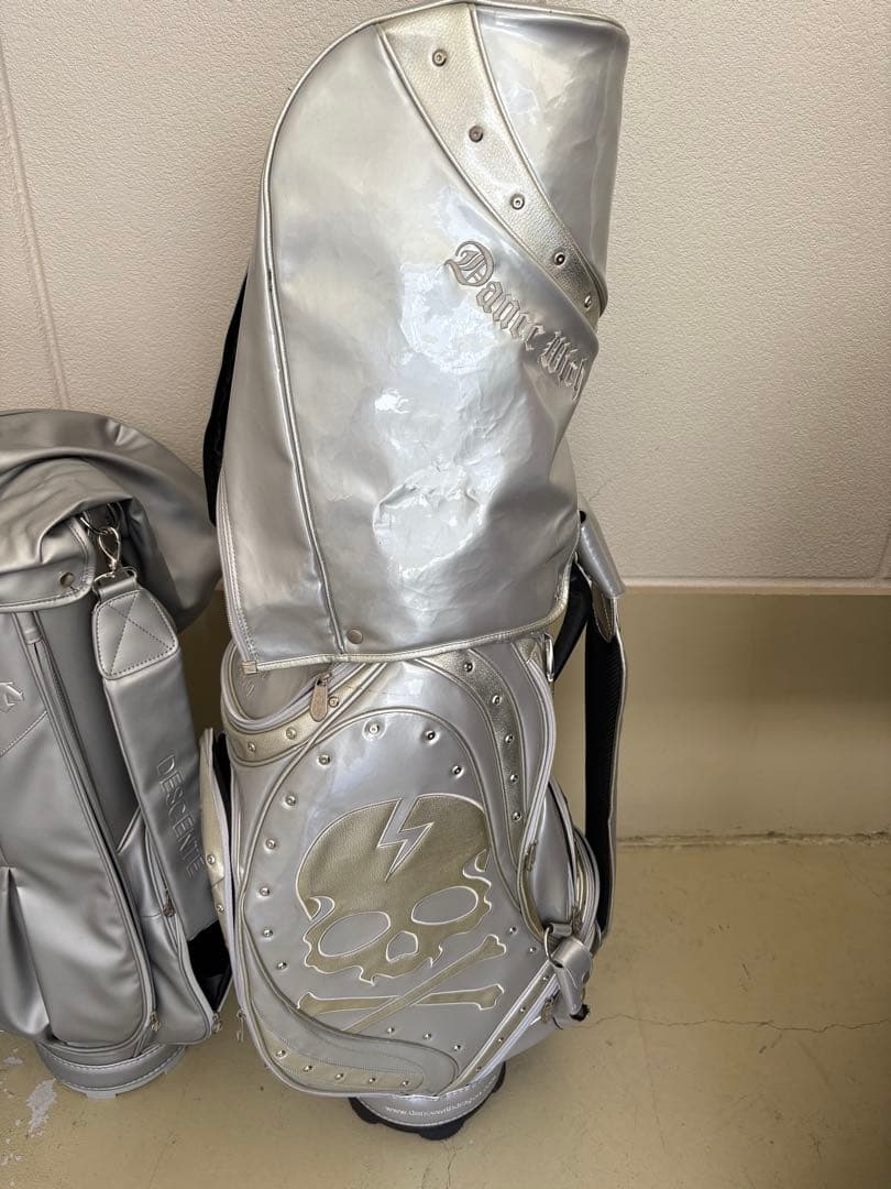 ダンスウィズドラゴンDance With Dragonシルバー キャディバッグ