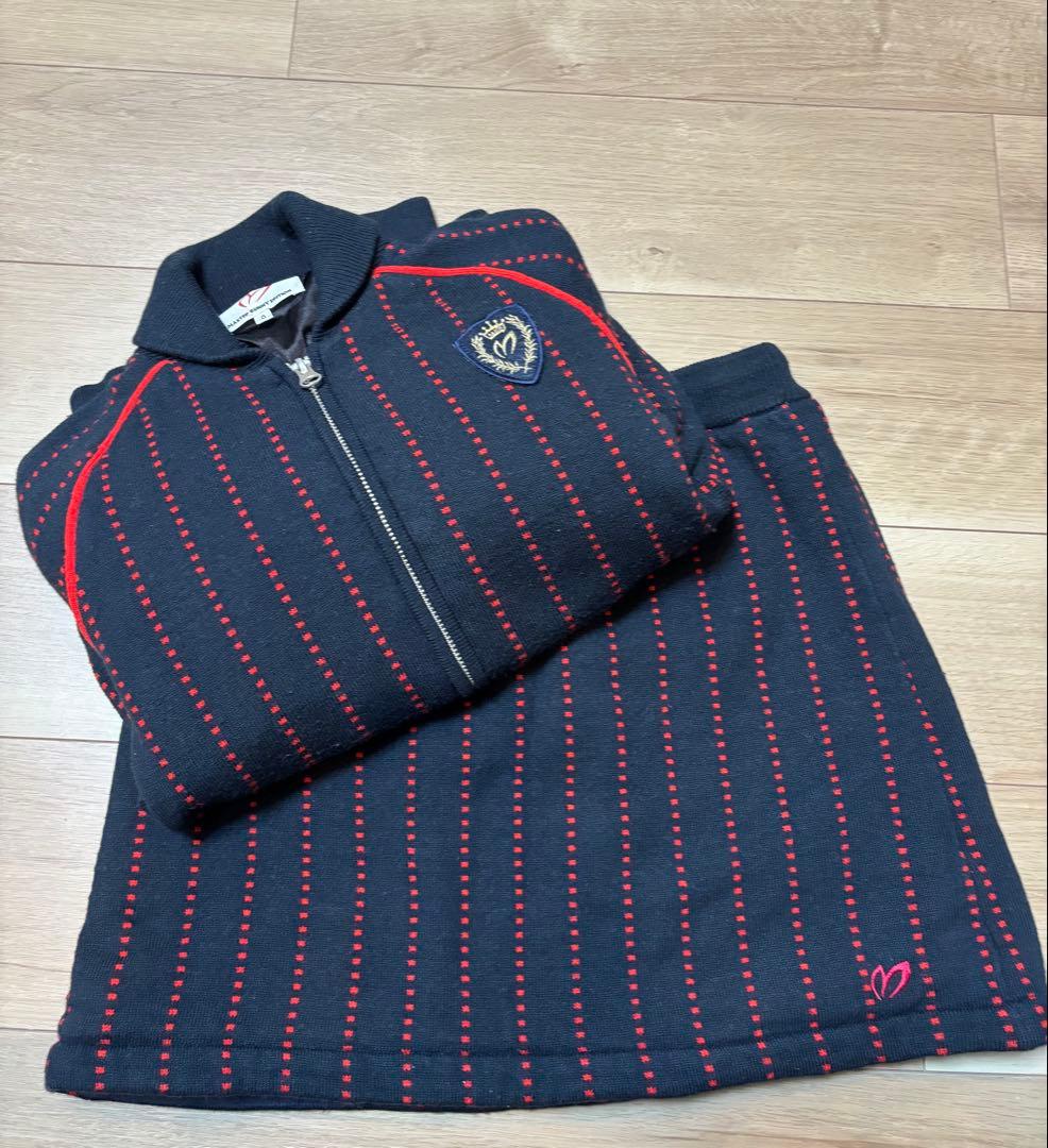 マスターバニー　パーリーゲイツ 秋冬　セットアップ　レディースゴルフウェア