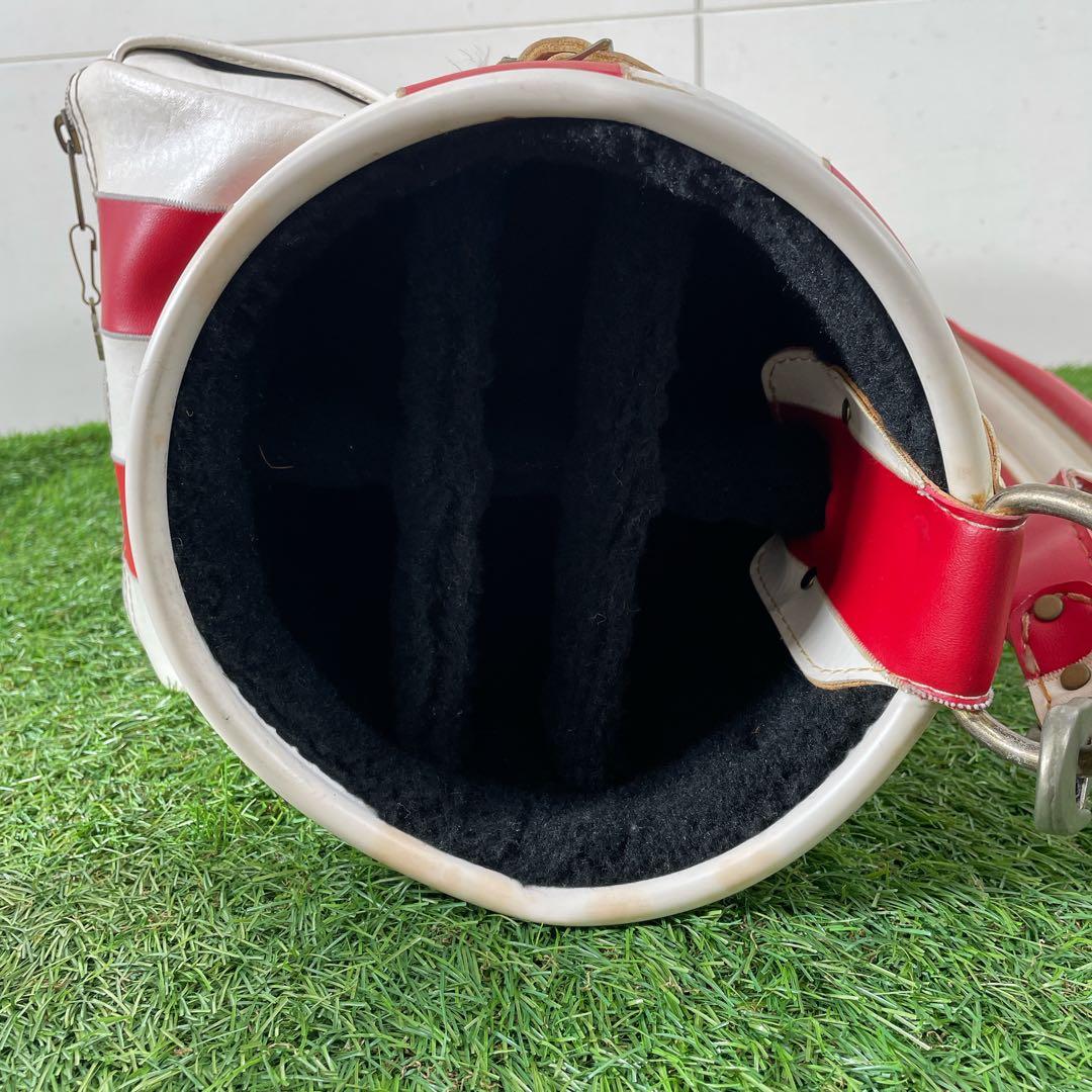 ゴルフ　6口　キャディバッグ　ベルディングスポーツ　星条旗　N1930