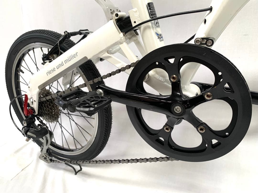 送料無料R&M 折りたたみ自転車 BD-1 超軽量11.1キロミニベロ18インチ