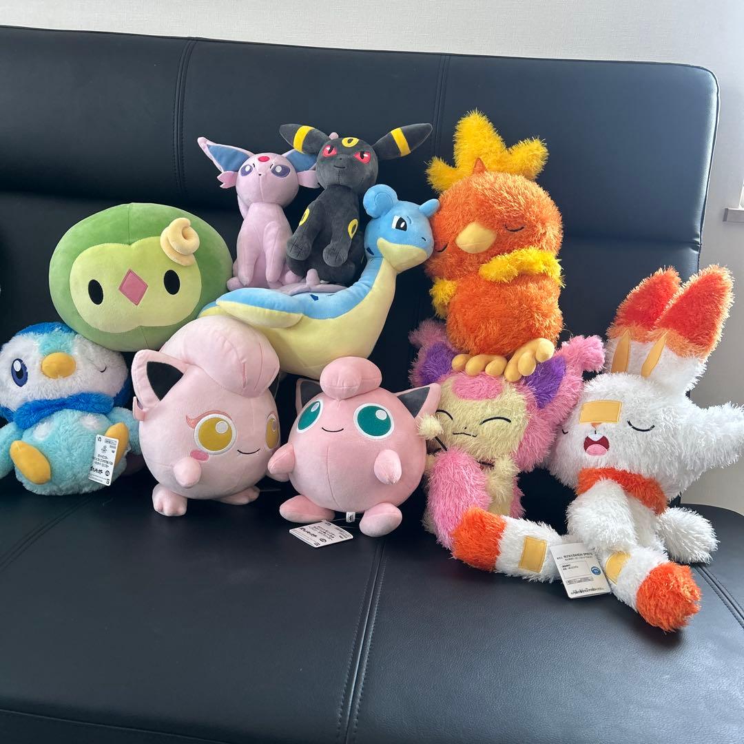 ポケモン　もふぐっとぬいぐるみ　8体セット