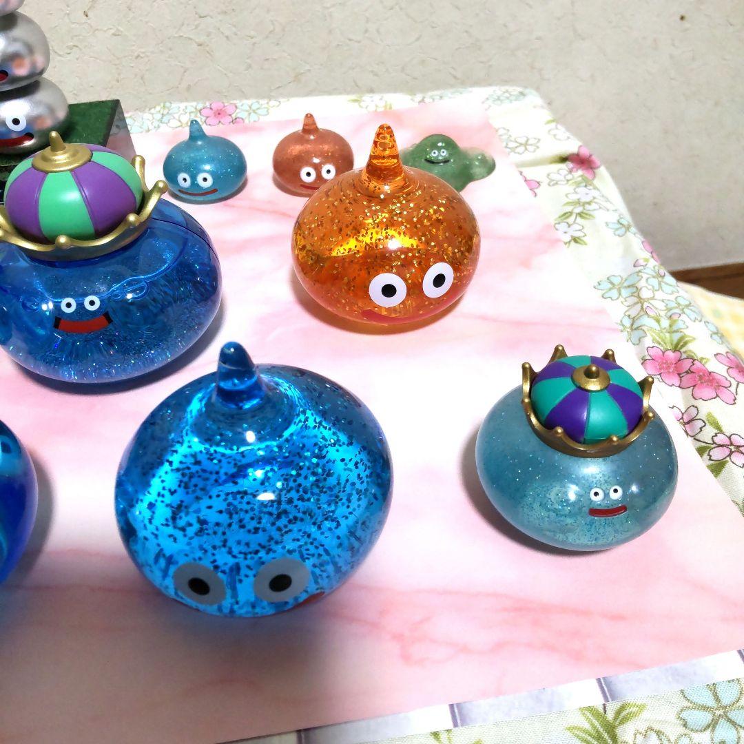 キングスライム、キングスライムキラキラフィギュア、 他 各種スライム13個