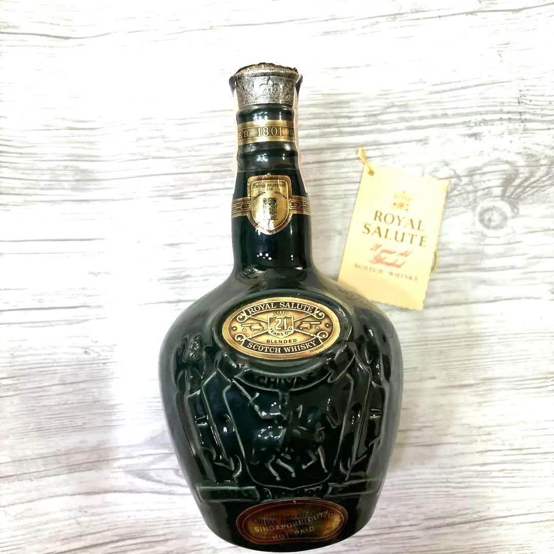 古酒ロイヤルサルート 21年 陶器 旧ボトル SALUTE