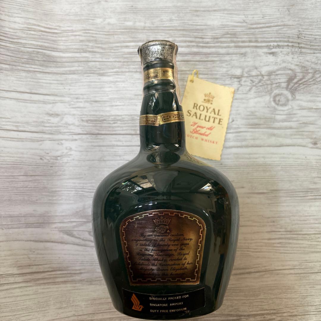 古酒ロイヤルサルート 21年 陶器 旧ボトル SALUTE