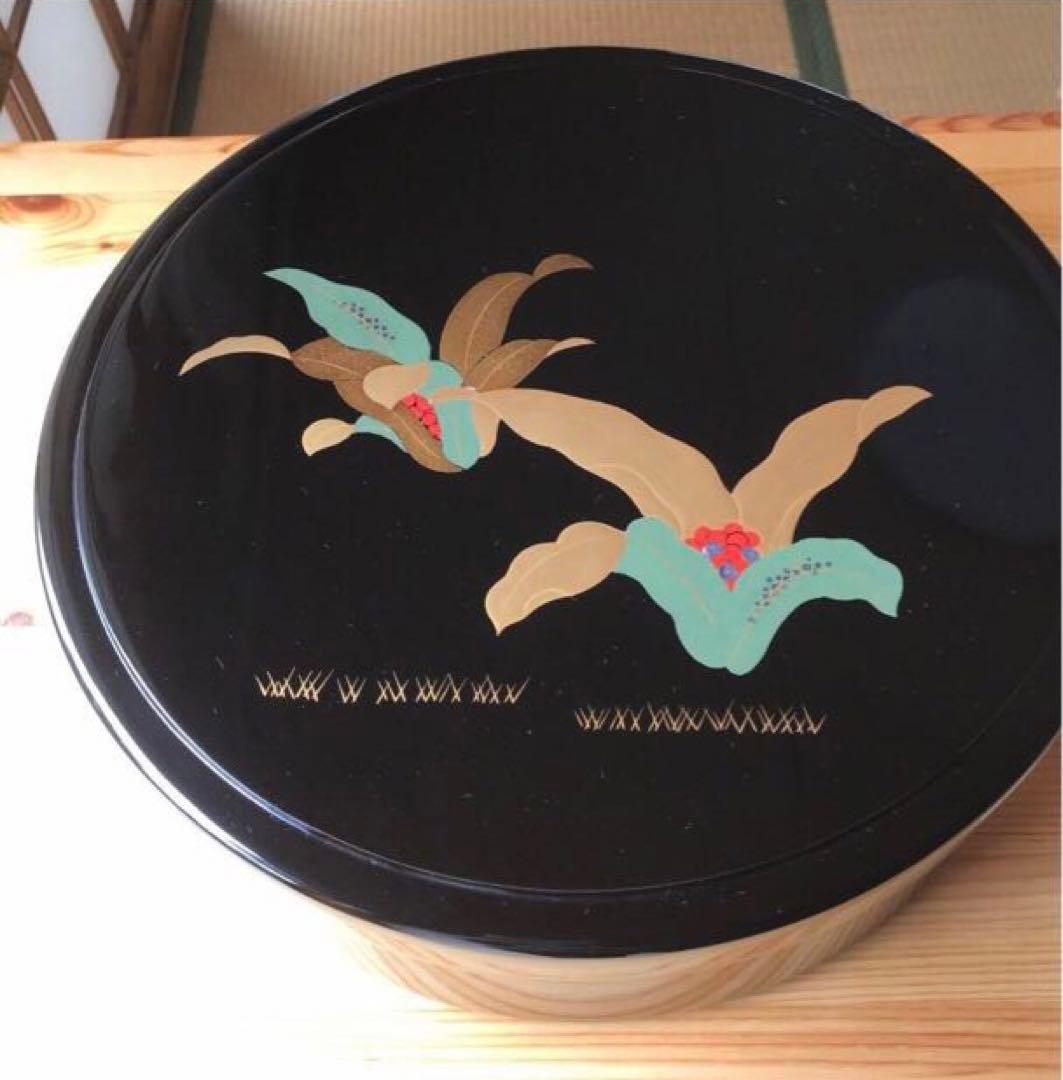 漆器 輪島塗　茶櫃　茶器入れ