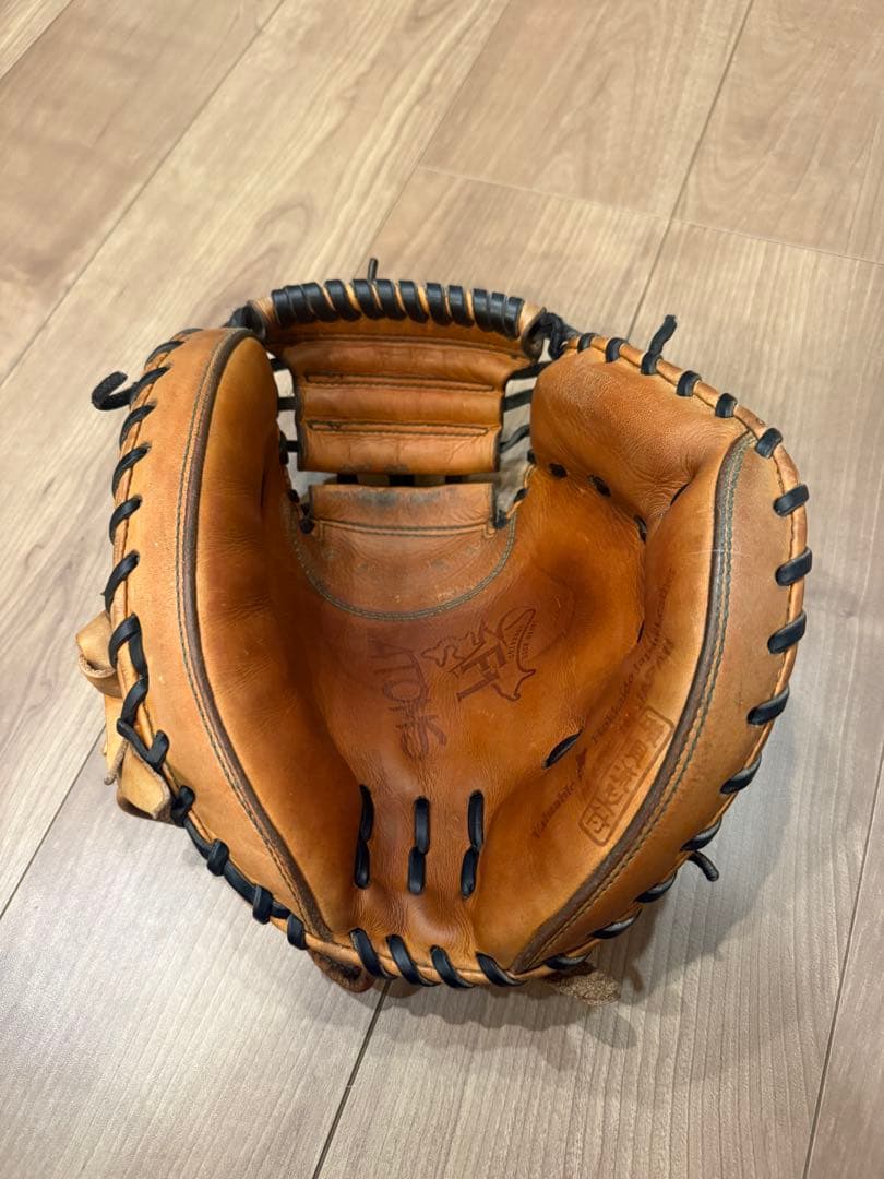 アトムズ キャッチャーミット 展示会限定 F1 一般硬式用