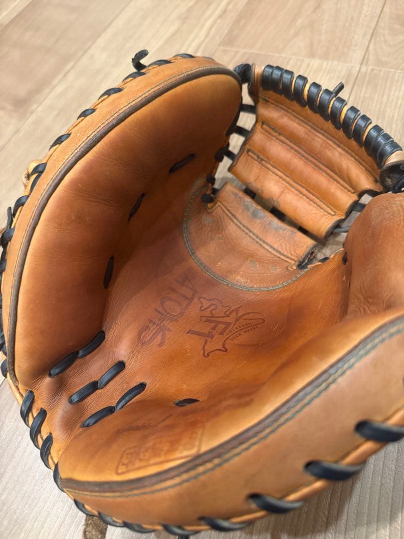 アトムズ キャッチャーミット 展示会限定 F1 一般硬式用