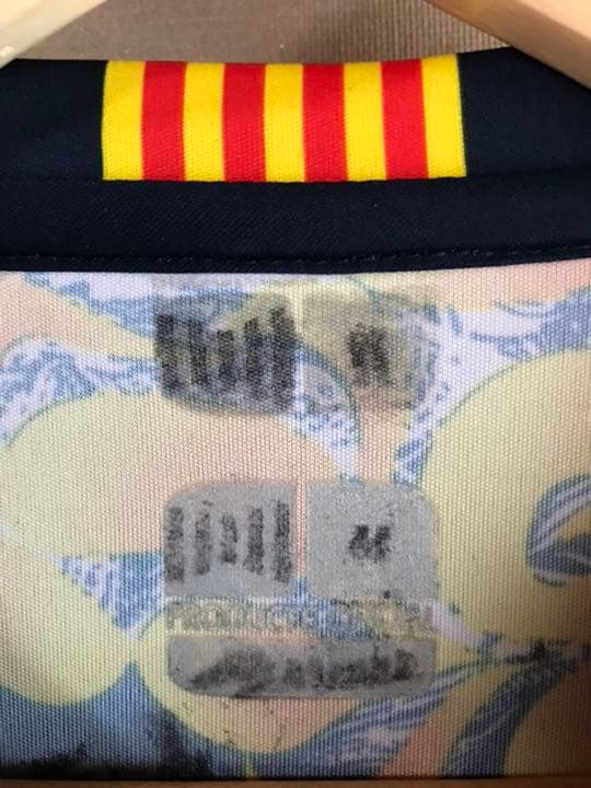 正規品ASTORE カタルーニャ選抜「6」シャビ・エルナンデス半袖Mユニフォーム