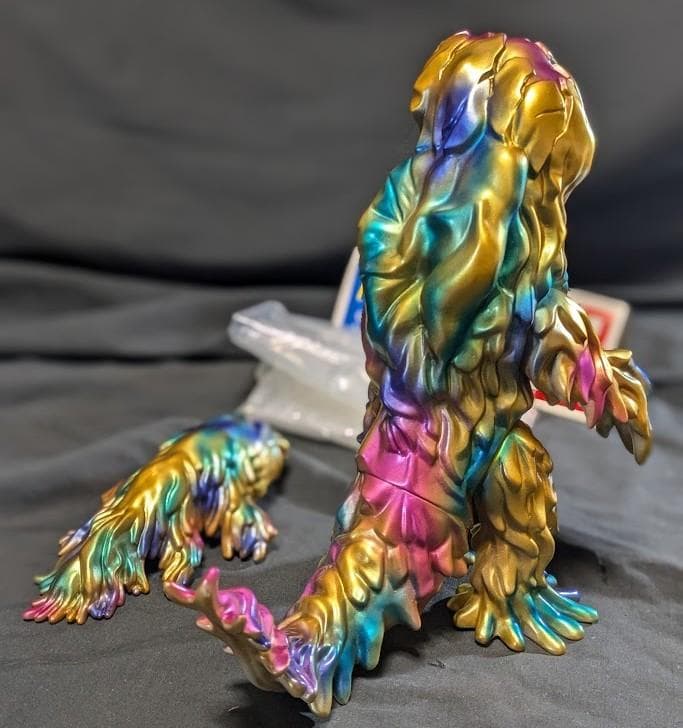 ヘドラ＋水中期（マルサン）モンスターズラボ限定ソフビフィギュア２体セット