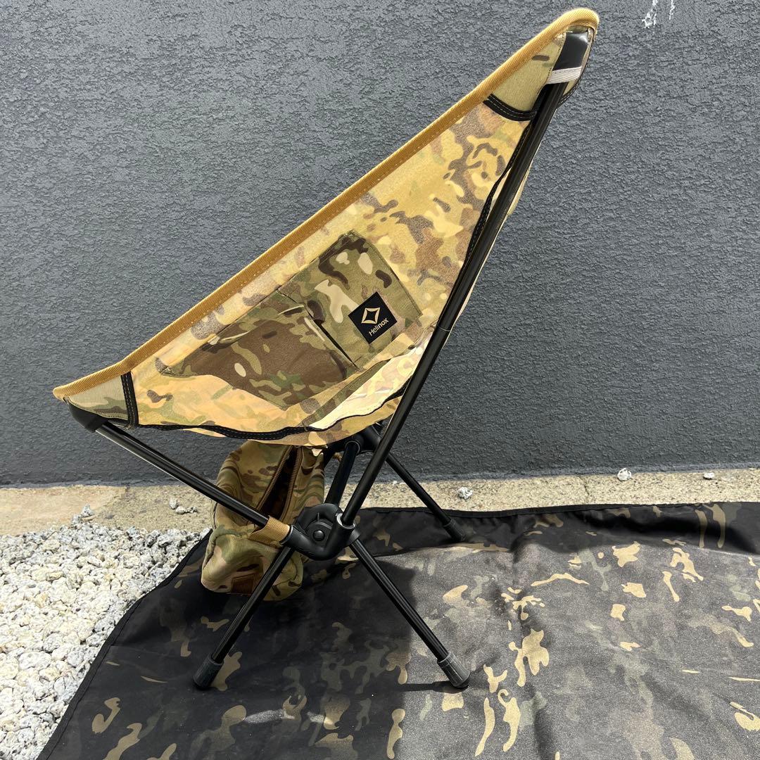(Helinox)ヘリノックス　タクティカルチェア　マルチカモ　ファミリーセット