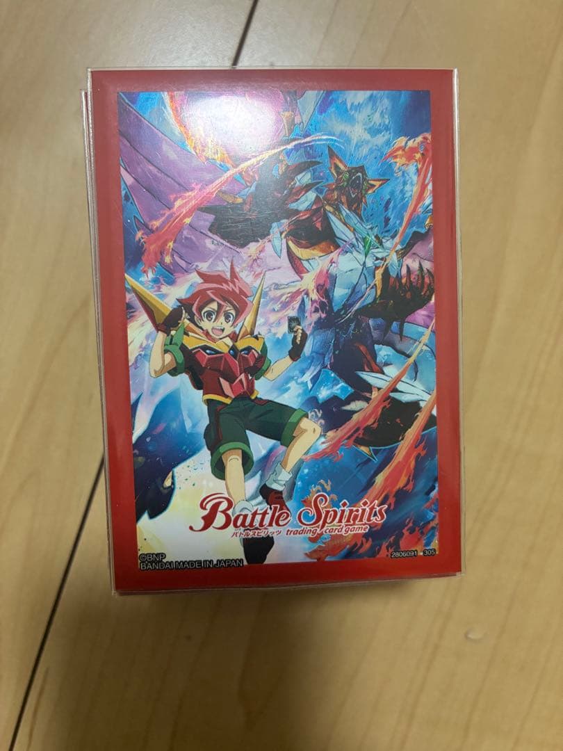 激覇デッキ、パーツ、スリーブ付き