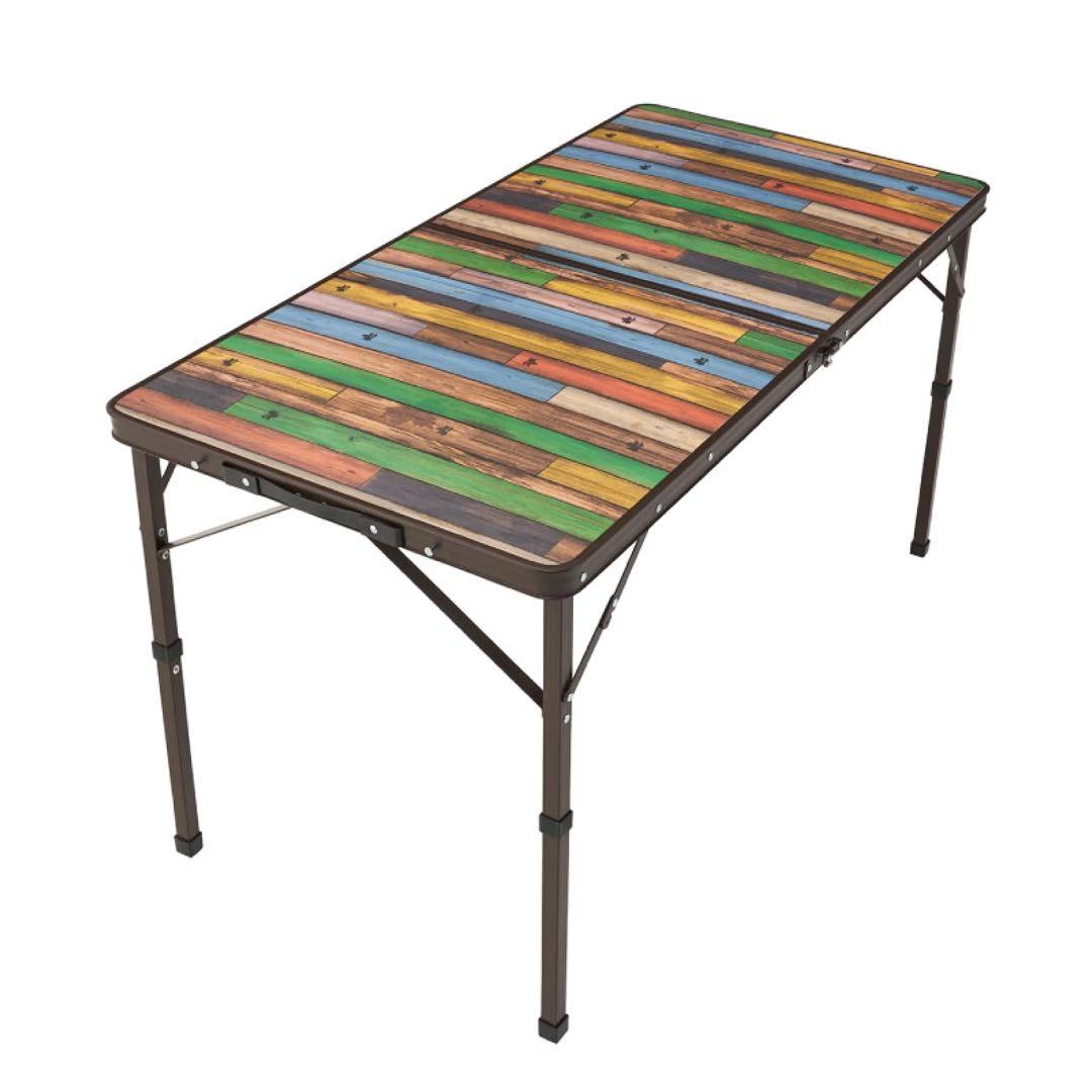 ロゴス LOGOS 折りたたみテーブル 丸洗いダイニングテーブル 12060