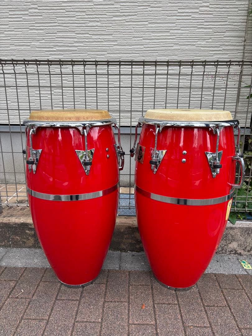 LP Patato コンガ 赤 2台セット