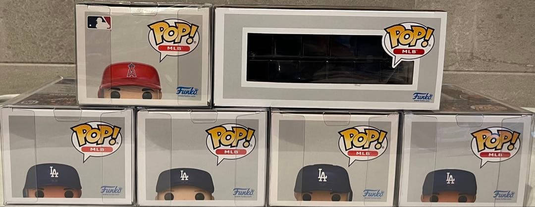 新品　Funko POP! 大谷翔平　ドジャース　エンゼルス 6体セット