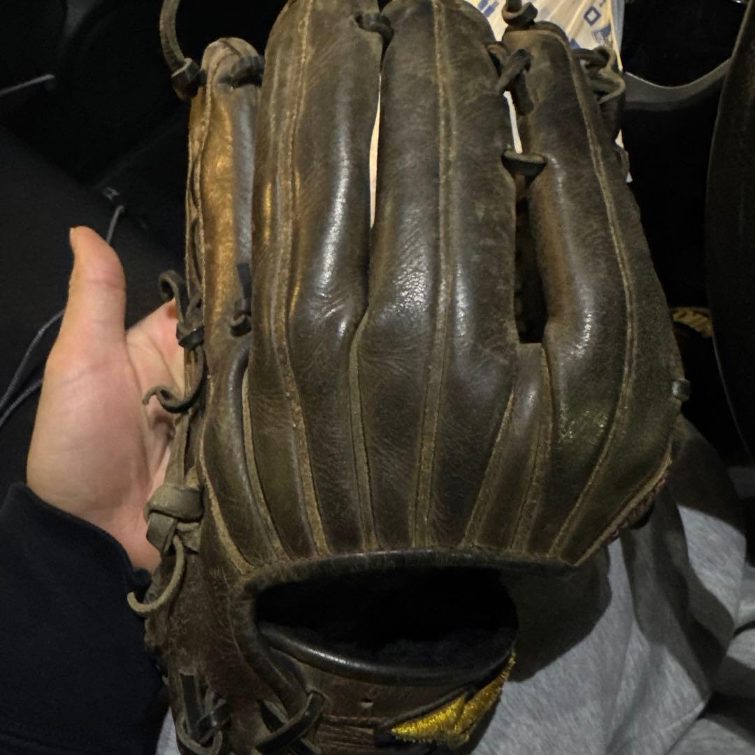 期間限定セール ミズノプロ ブラック 外野用