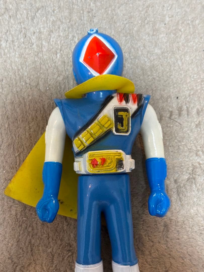 当時物　ポピー スーパー戦隊シリーズ ジャッカー電撃隊 ダイヤジャック ソフビ