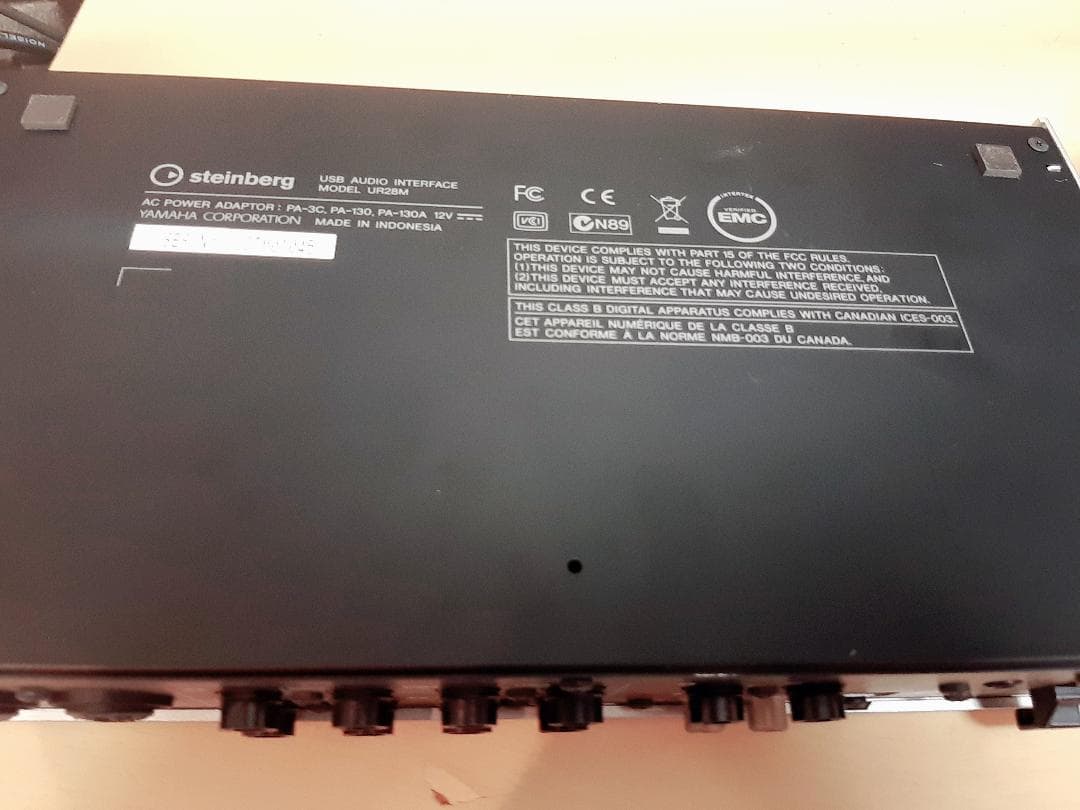 値下げ・美品！Steinberg UR28M！オーディオインターフェース送料無料