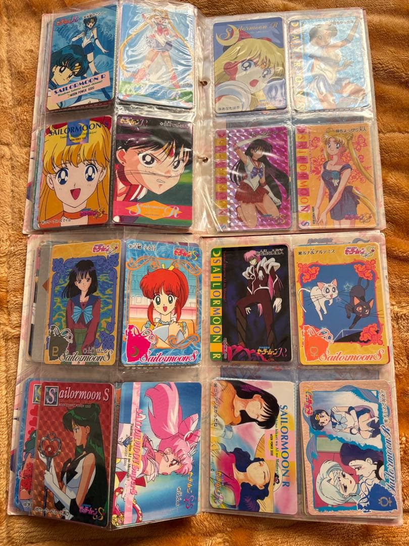 美少女戦士セーラームーンカードセット アマダ バンダイまとめ売り