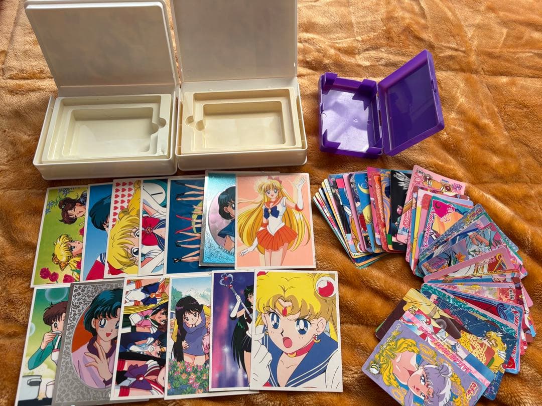 美少女戦士セーラームーンカードセット アマダ バンダイまとめ売り