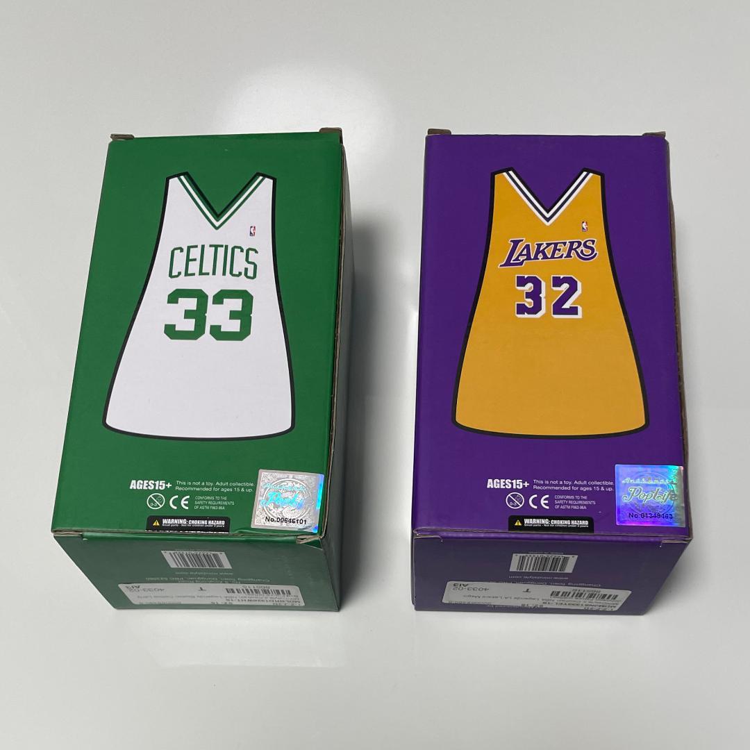 NBAの伝説的選手 ラリーバード & マジックジョンソン セット