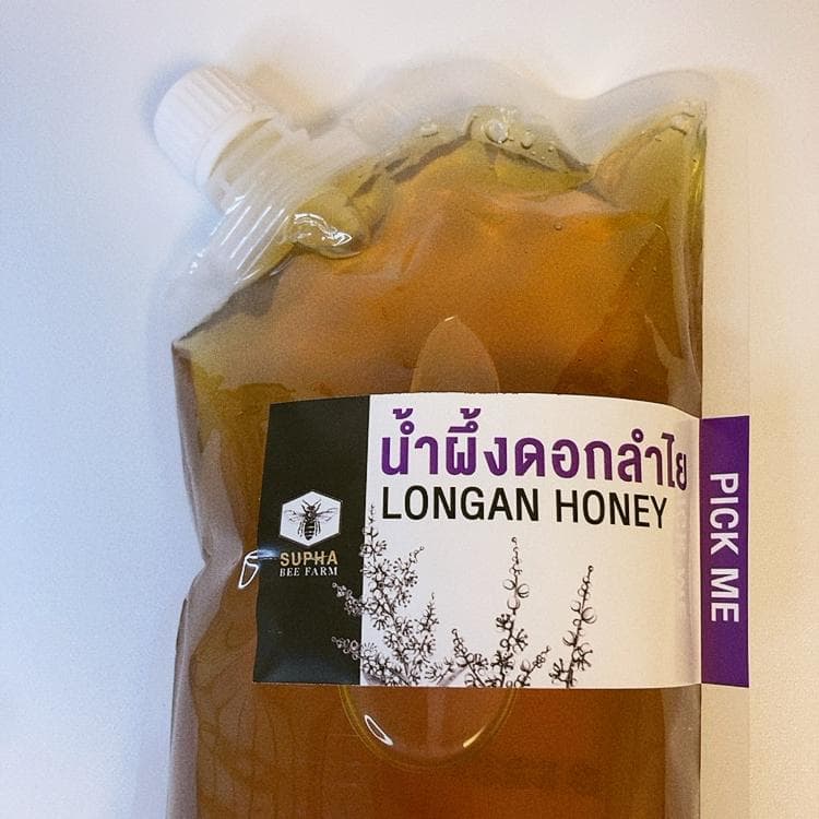 【希少】タイチェンマイ産　ライチ & ロンガンハニー 800g　各2パック
