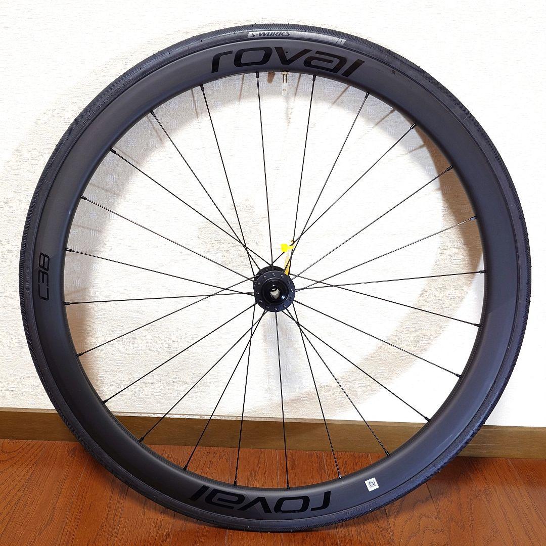 ※ピンクの猫　Roval C38　カーボンホイール　(完成車外し)