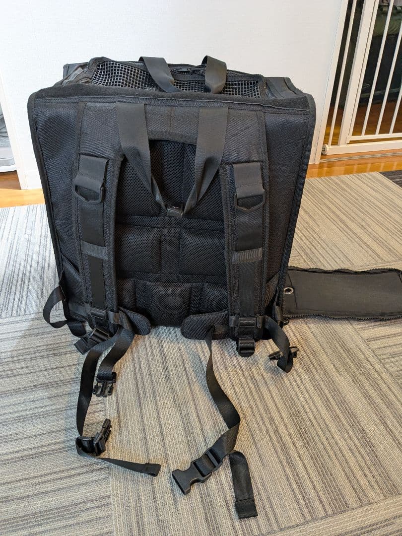 ブラック★マンダリンブラザーズブリクストンキャリーバックパック　リュック