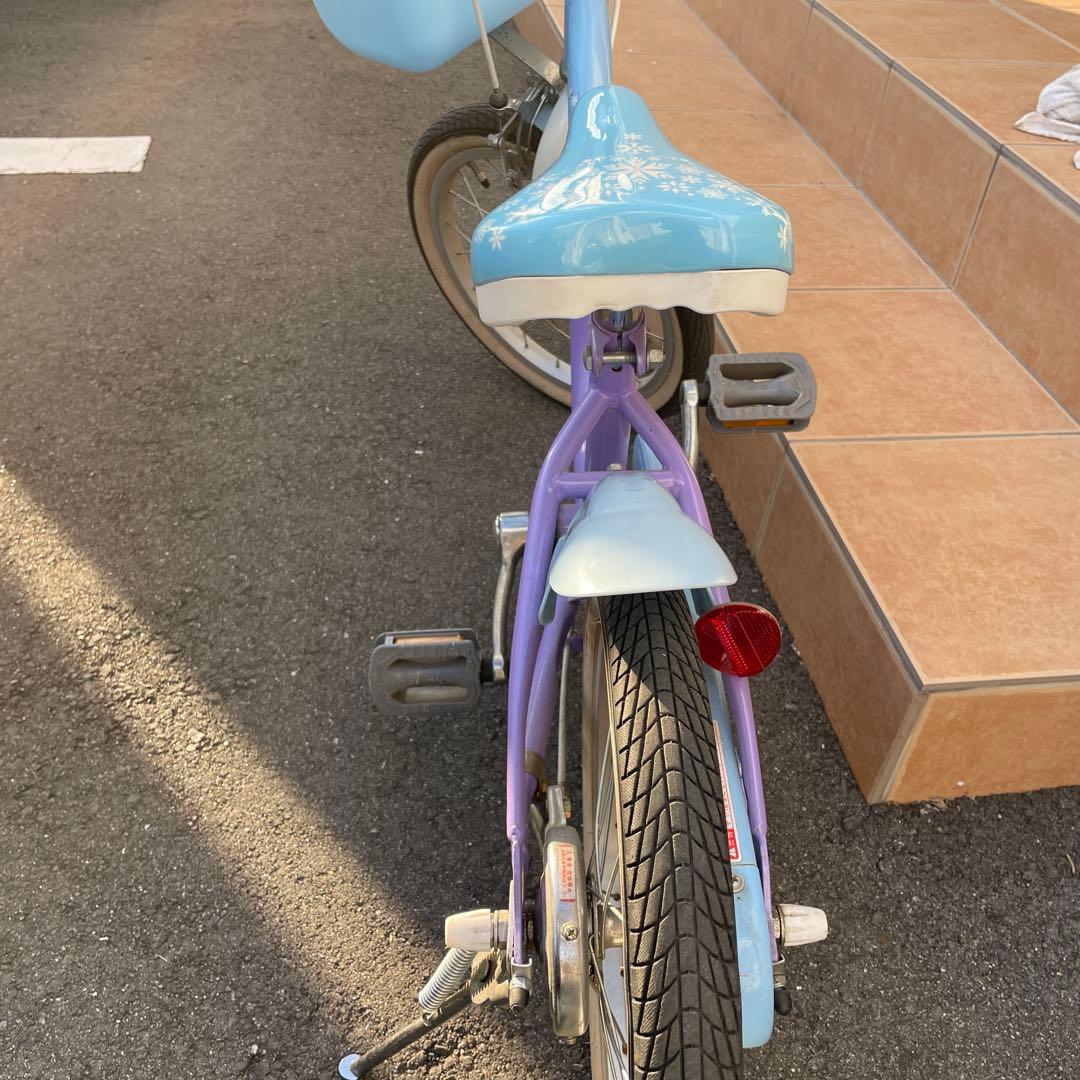 け*い様 アナと雪の女王 幼児用自転車　16インチ　サイクルハウス保管　補助輪