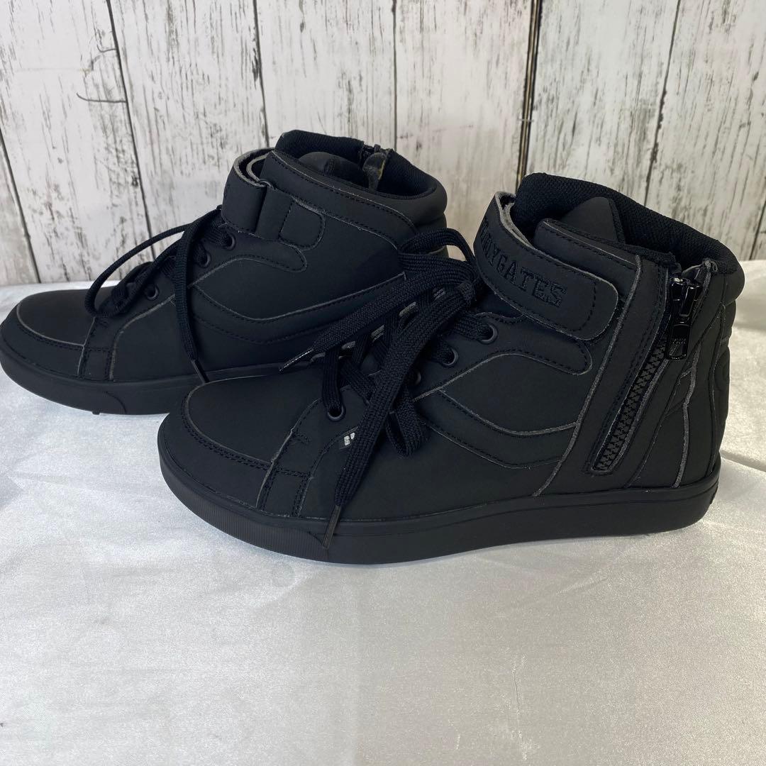 PEARLY GATES ゴルフシューズ ハイカット23.5cm 黒　ブラック