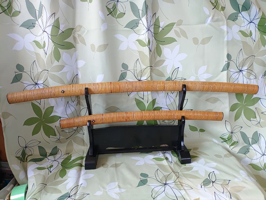 白鞘藤巻　模造刀　模擬刀　居合刀　美術刀　鑑賞刀　野武士　山賊