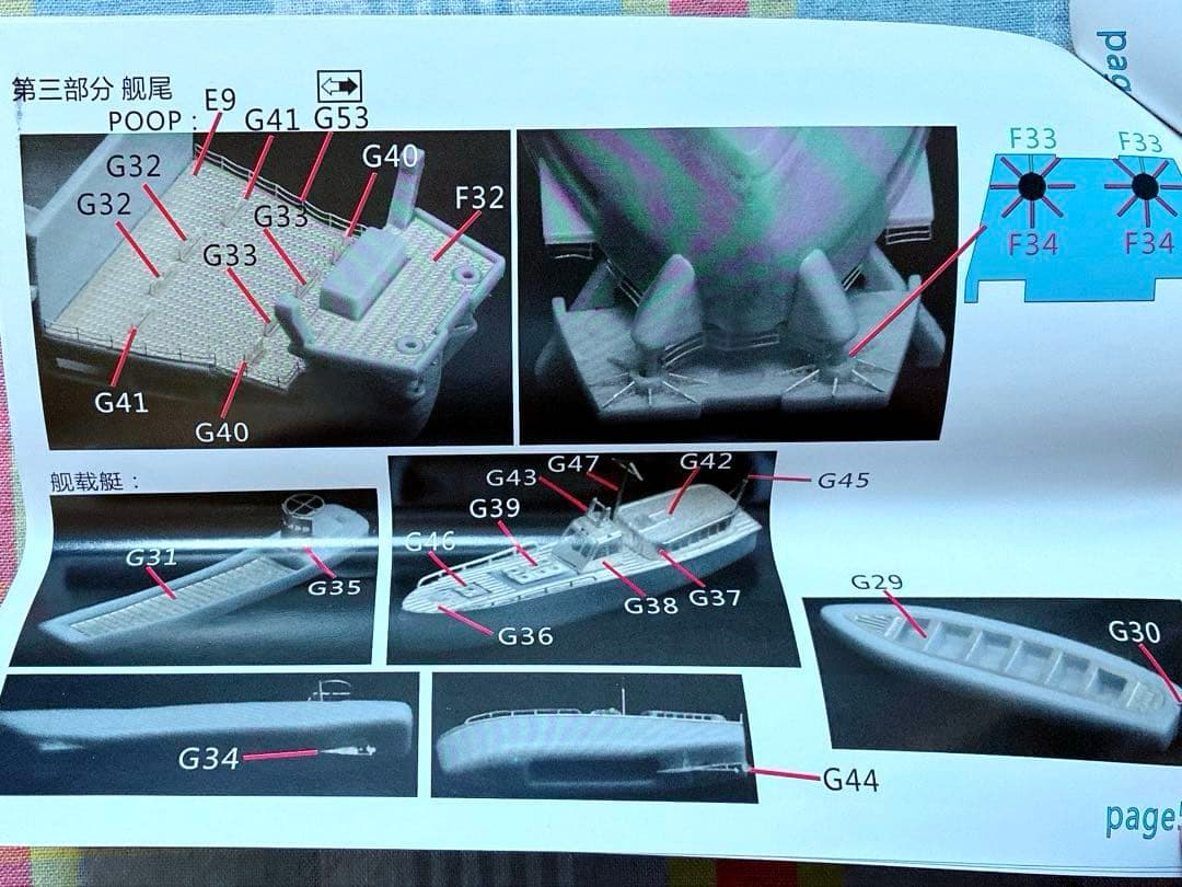ファイブスターモデル フジミ 1/700 海鷹 用 エッチングパーツセット
