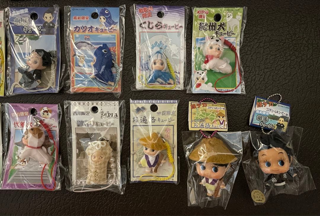 ご当地キューピー(四国・和歌山) まとめ売り①新品未開封33個