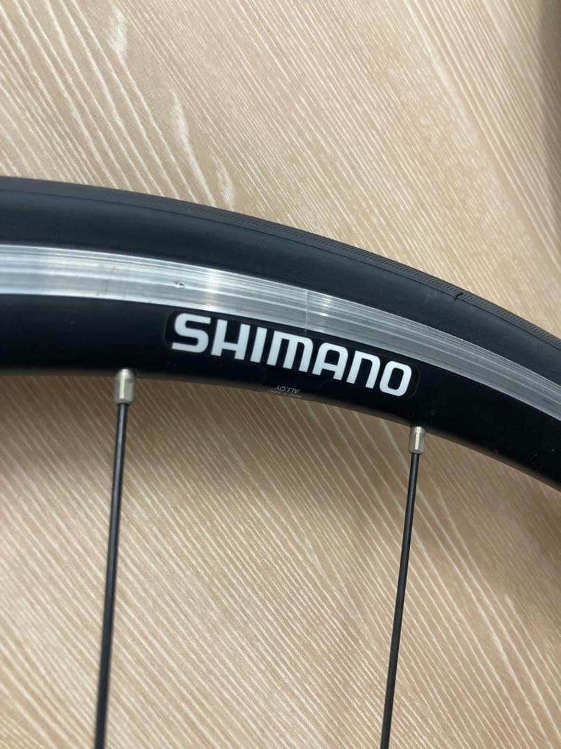 【美品】SHIMANO シマノ 前後ホイールWH-R501 シュワルベタイヤ付⭐︎