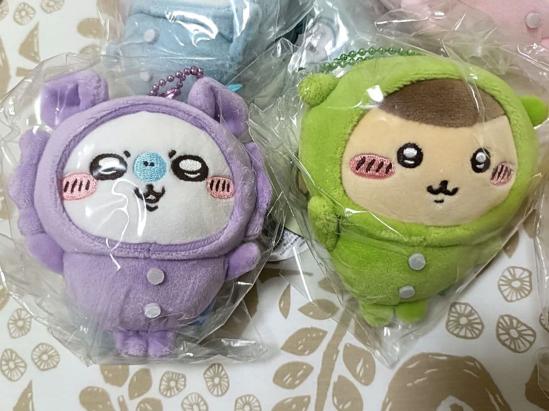 【新品未開封】ちいかわ　パジャマパーティーなぷちミニマスコット　7種　セット