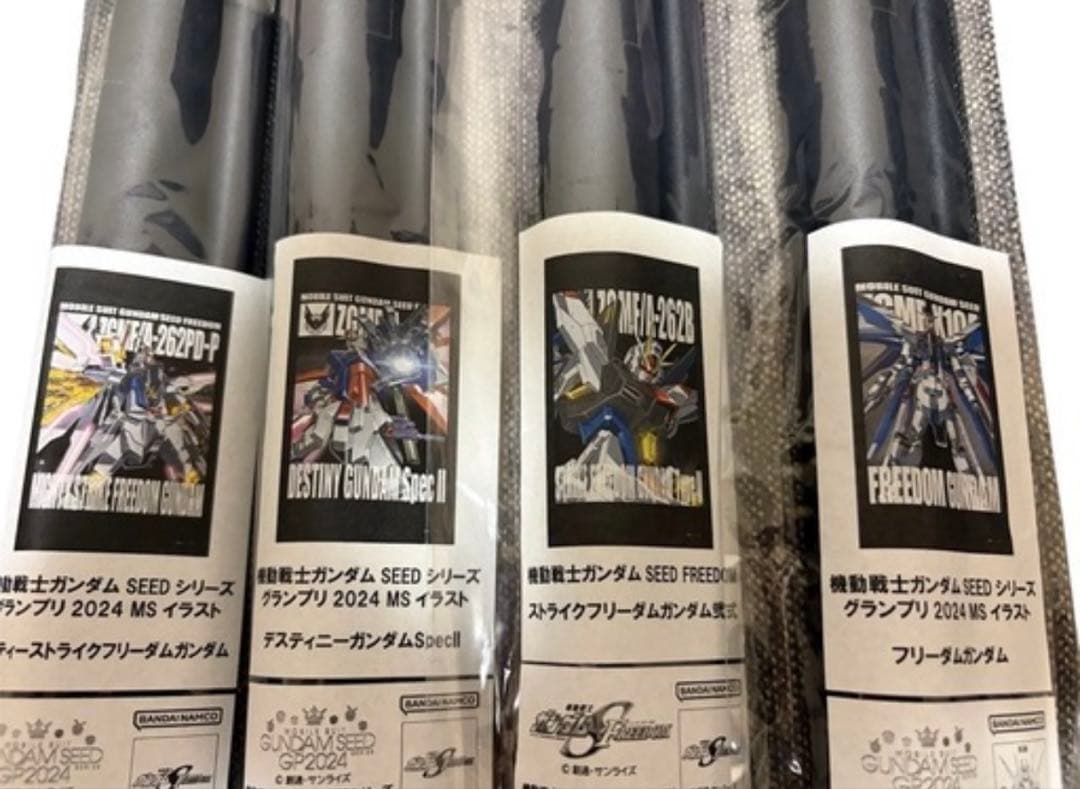 機動戦士ガンダムSEEDFREEDOM_タペストリー 4点セット