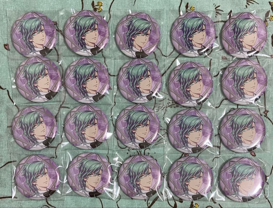 うたプリ タブナイ ローソン 缶バ 藍