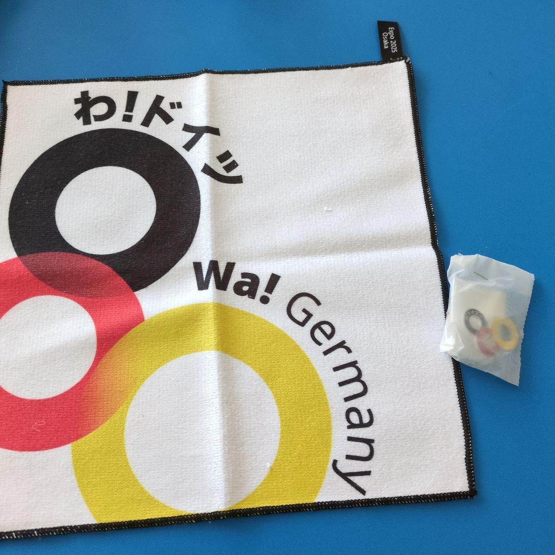 【非売品】大阪関西万博2025　ドイツ館　バッグ　タオル　バッチ　ノートセット