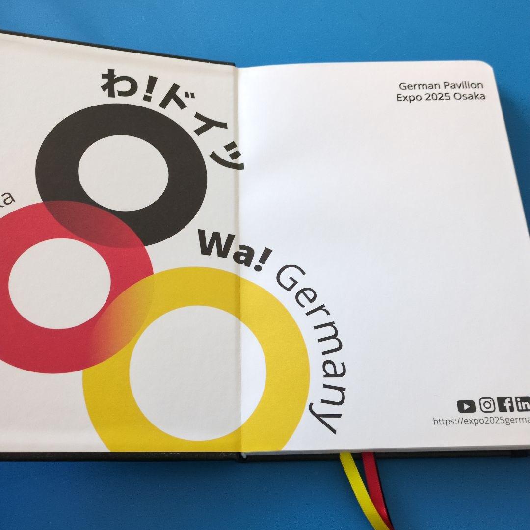 【非売品】大阪関西万博2025　ドイツ館　バッグ　タオル　バッチ　ノートセット