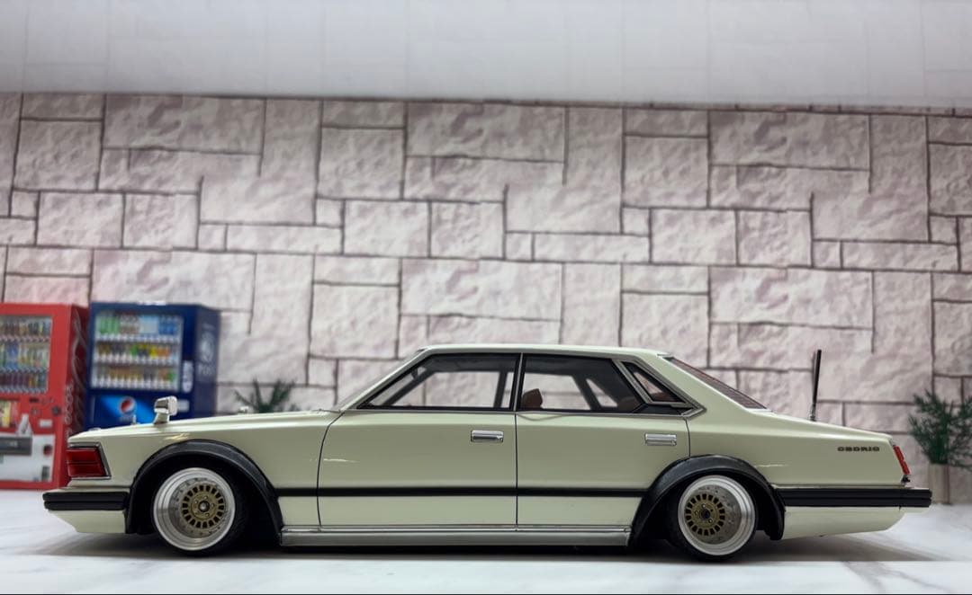 1/18ミニカー IG 430セド　深リムスーパーワイドフェンダーカスタム